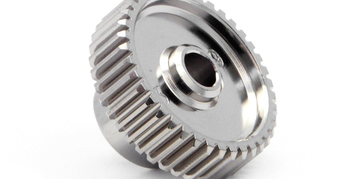 Aluminum Racing Pinion Gear 39 Tooth (64 Pitch) - Model HPI76539 - HPI Racing