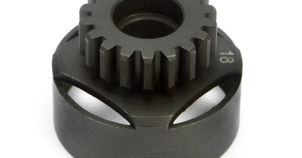 Racing Clutch Bell, 18 Tooth, Savage - Model HPI77108 - HPI Racing
