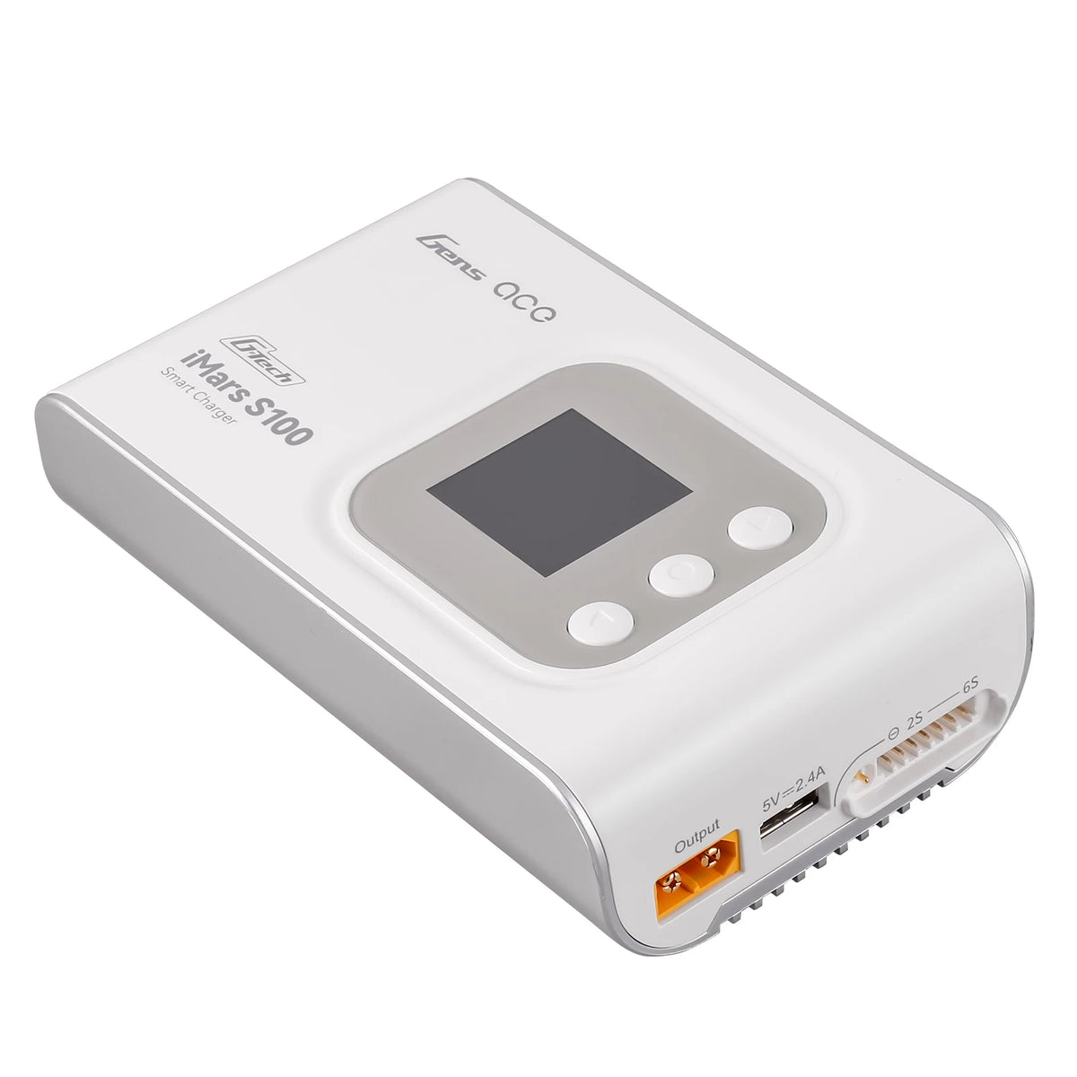 Gens ace iMars S100 Smart Charger | AC 100W | 10A | 2-6S | White