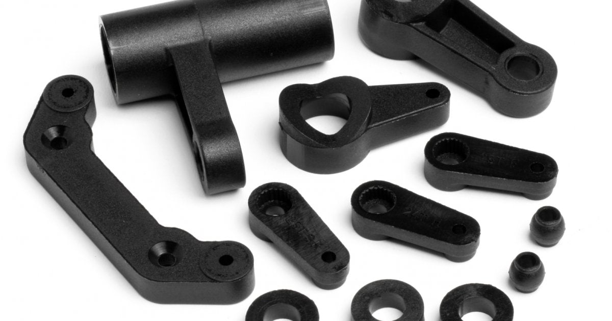 Steering Parts Set, E-Savage - Model HPI82012 - HPI Racing
