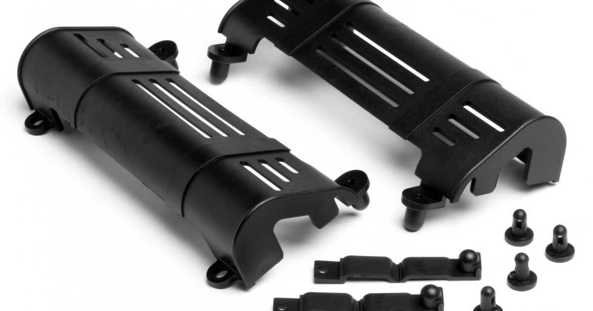 Battery Holder Set, E-Savage - Model HPI82015 - HPI Racing