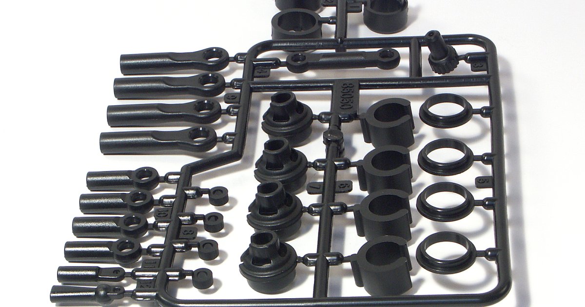 Shock Parts and Rod End Set, (2 Shocks), Savage - Model HPI85050 - HPI Racing