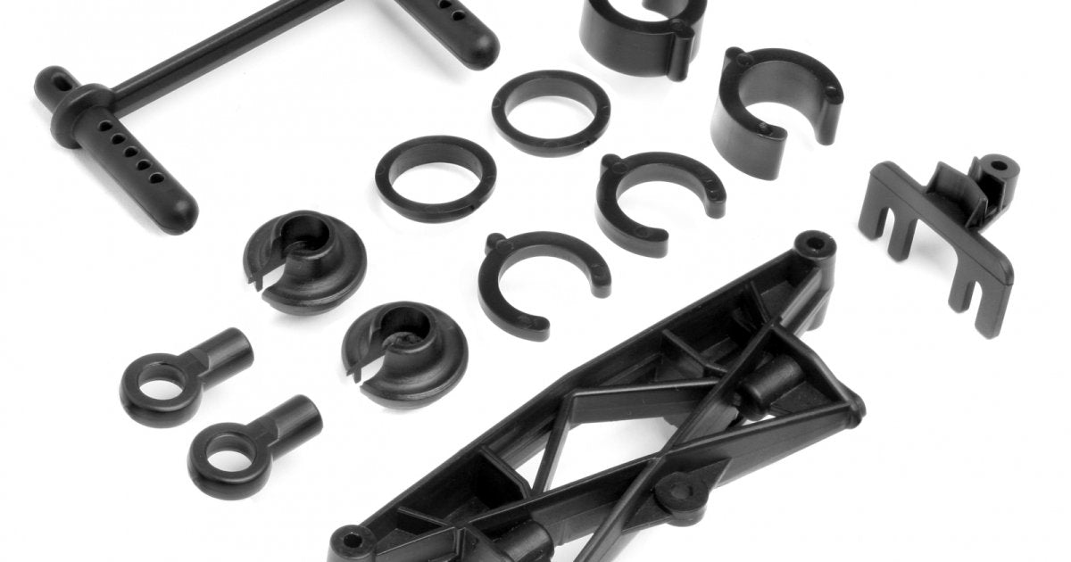 Shock Parts and Shock Tower Set, Wheely King - Model HPI85256 - HPI Racing