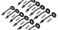 Body Mount Washer, 8mm, (12pcs), Trophy - Model HPI85470 - HPI Racing