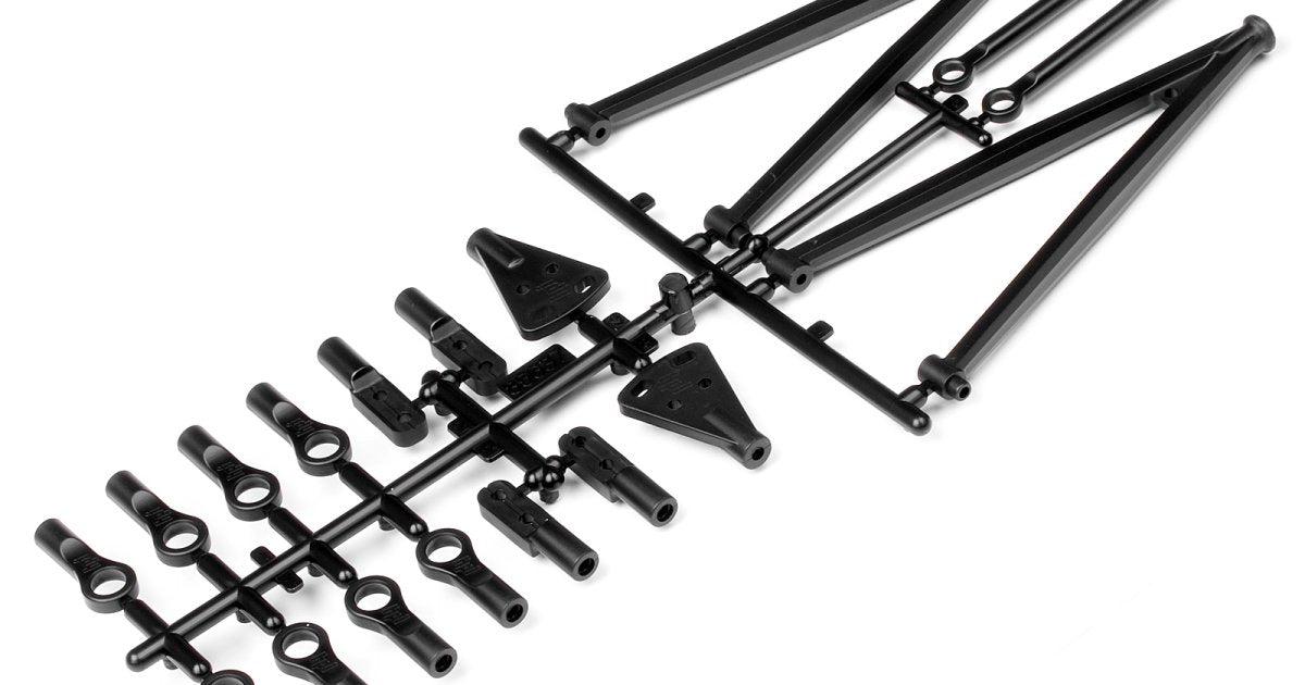 Rod End Set, 113mm, Wheely King - Model HPI85637 - HPI Racing