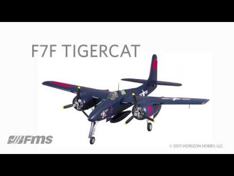 FMS 1700mm F7F Tigercat Blue PNP