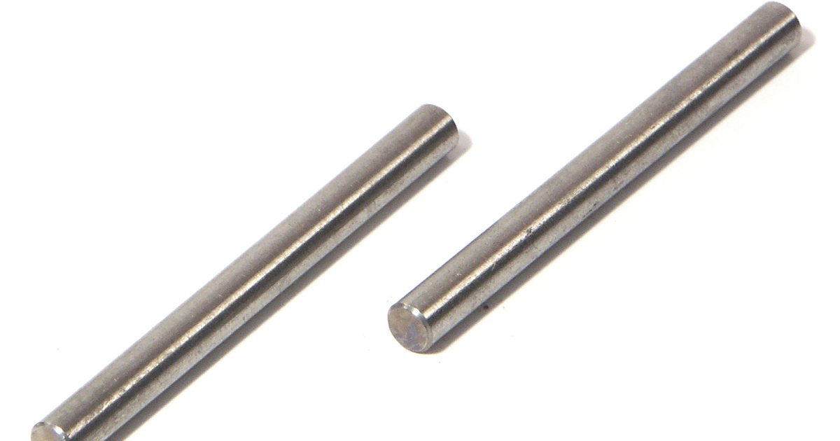 Shaft, 4X46mm, Silver, (2pcs), Savage X - Model HPI86074 - HPI Racing