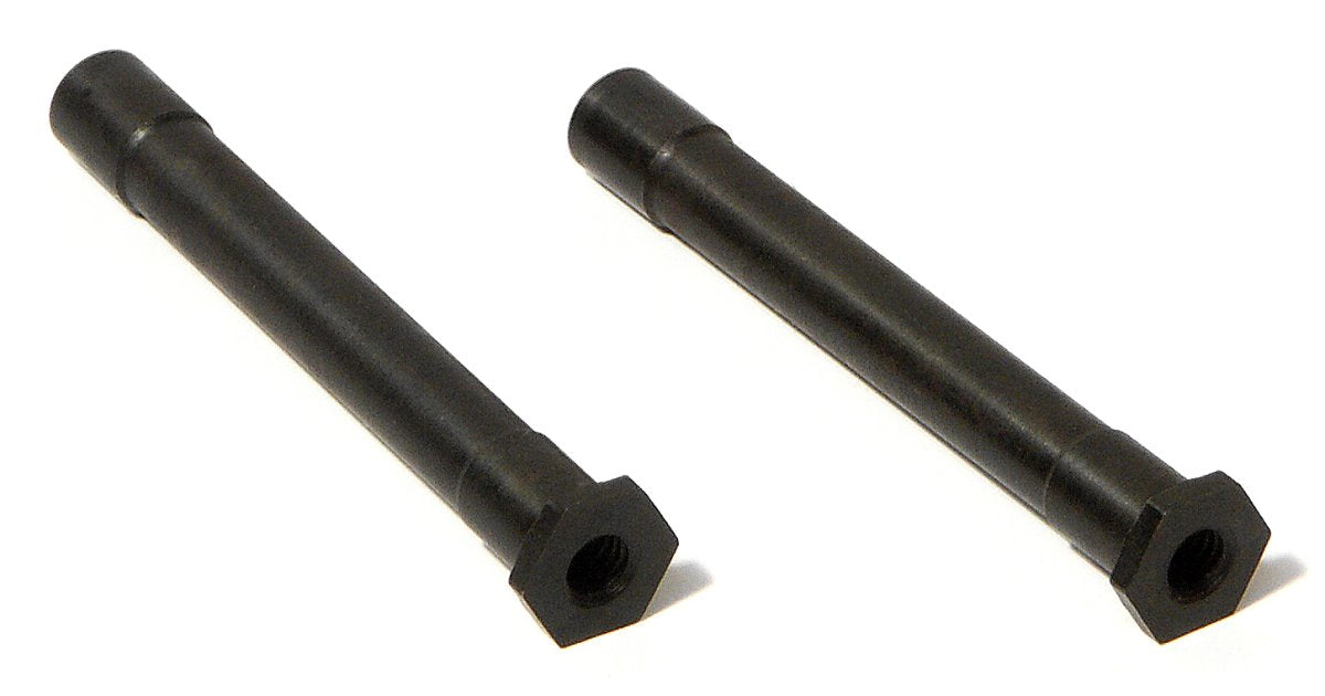 Black Steering Crank Post, 6X49mm, (2pcs), Savage X - Model HPI86090 - HPI Racing