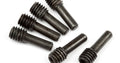 Black Screw Shaft, M4X2.5X12mm, (6pcs), Savage X - Model HPI86094 - HPI Racing
