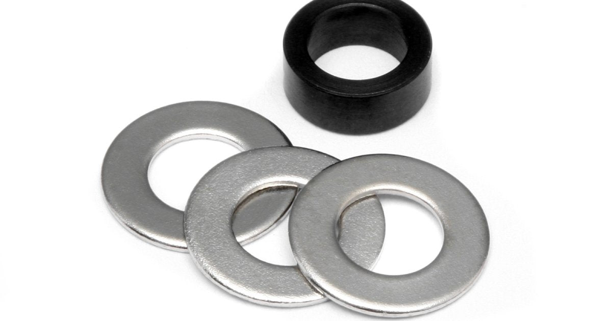 Metal Spacer Set, 5X7.5X3mm, Savage X - Model HPI86171 - HPI Racing