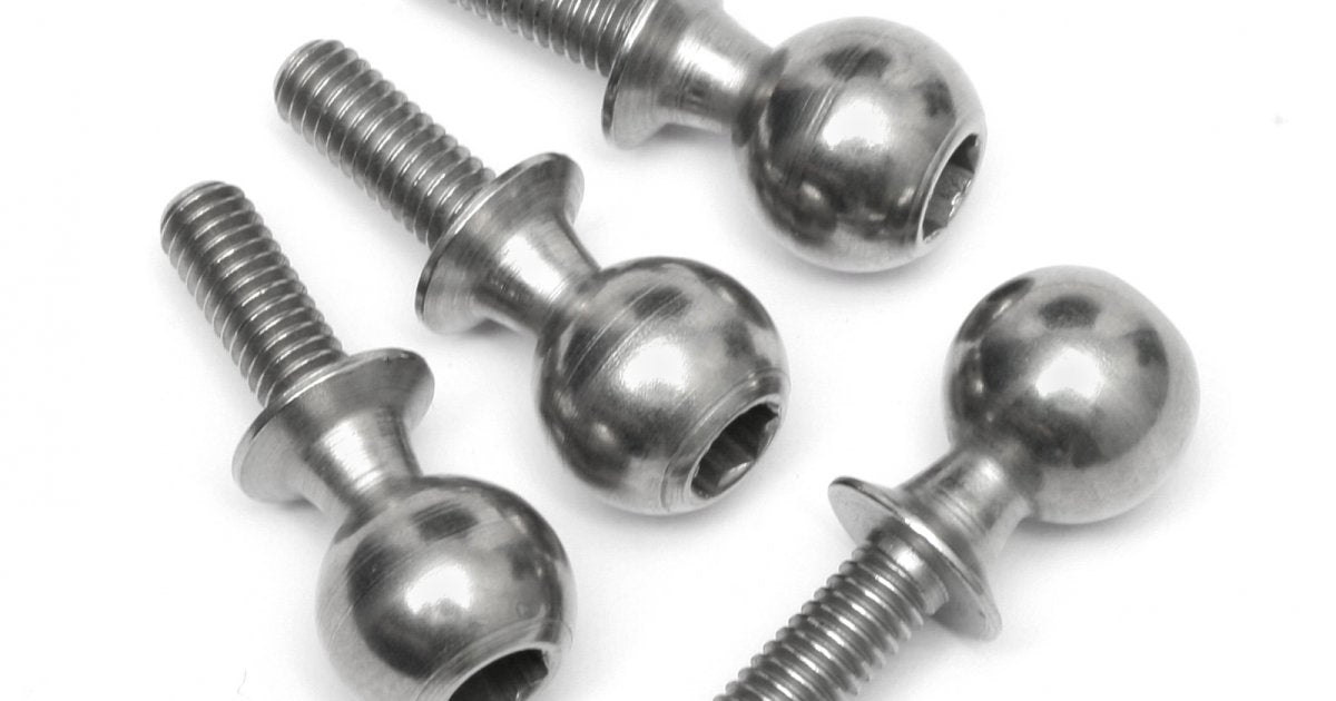 Ball, 10X25mm, (4pcs), Baja 5 - Model HPI86411 - HPI Racing