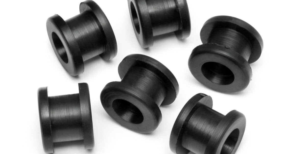 Rubber Bushing, 6X9X10mm, (6pcs), Baja 5/Fuel Tank - Model HPI86653 - HPI Racing