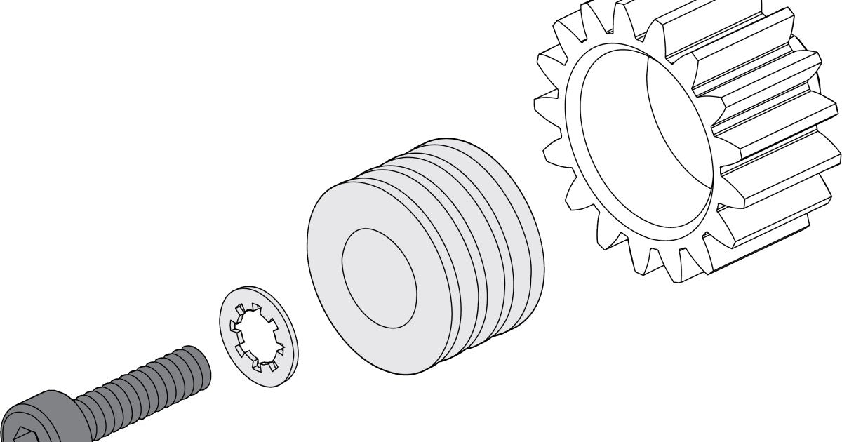 Pinion Gear Heat Sink - Model HPI86712 - HPI Racing