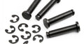 Flanged Shaft, 3X13mm, (4pcs), Wheely King - Model HPI86819 - HPI Racing