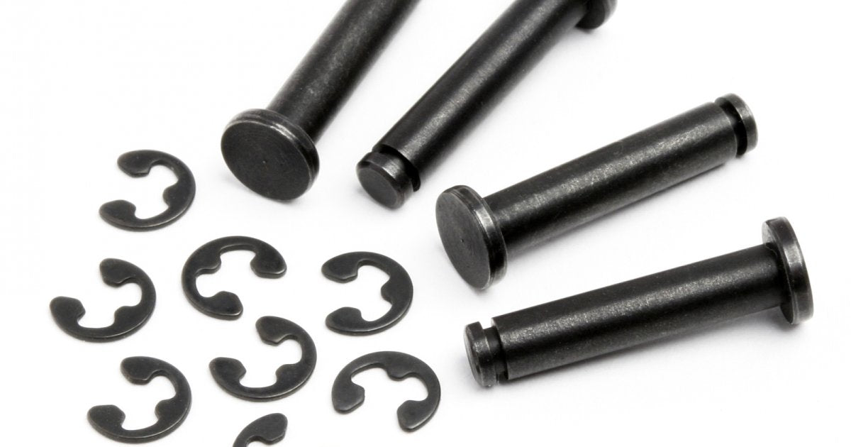 Flanged Shaft, 3X13mm, (4pcs), Wheely King - Model HPI86819 - HPI Racing