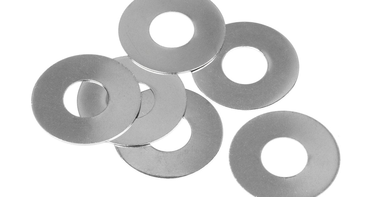 Washer, 6X15X0.2mm, (6pcs), Savage XL - Model HPI86972 - HPI Racing