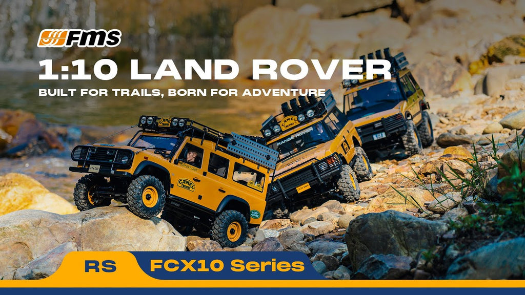 FMS 1:10 FCX10 Land Rover Camel Trophy Edition RS
