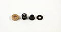 Black Spring w/ Washer, 4.9X8X7mm, 4.3X10X1.0mm Hex Hole, Savage X - Model HPI87042 - HPI Racing