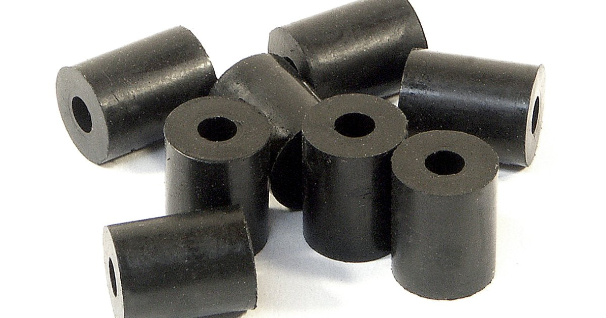 Rubber Tube, 3X8X10mm, Black, (8pcs), Bump Stop, Savage X - Model HPI87058 - HPI Racing