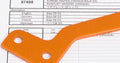 Rear Brace, Orange, Baja 5T/SS - Model HPI87488 - HPI Racing