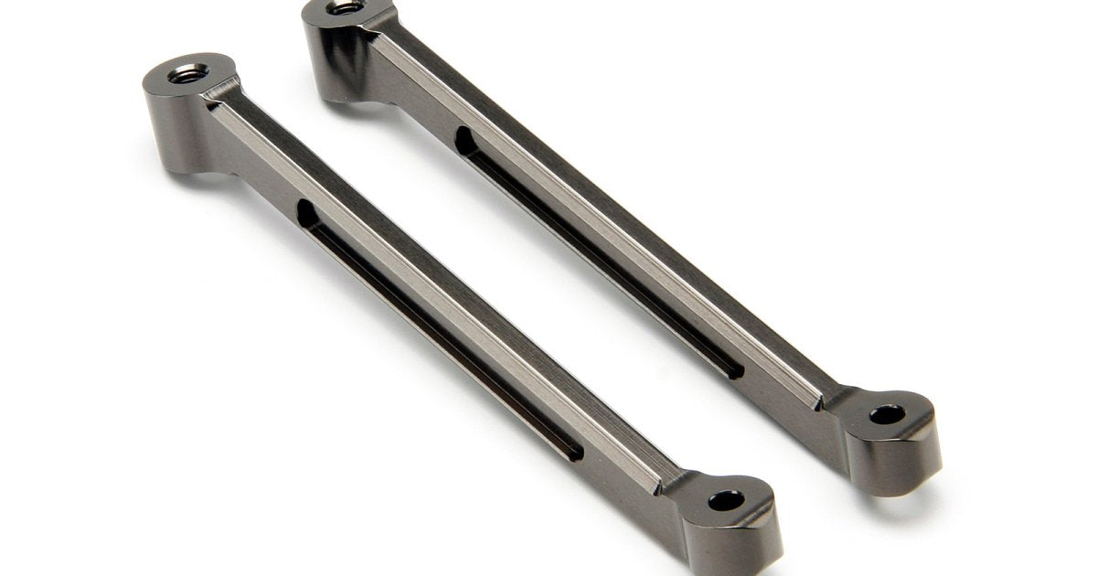 Heavy Duty Rear Aluminium Shock Mount Brace (7075/Gunmetal) - Model HPI87548 - HPI Racing