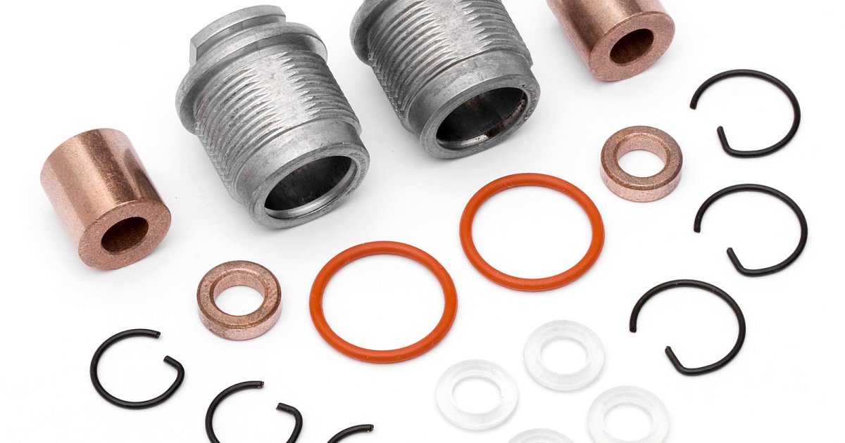 VVC/HD Shock Bottom Cap Set, Baja 5 - Model HPI87565 - HPI Racing