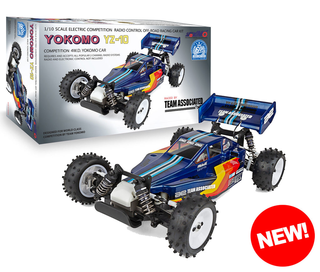 1:10 Team Yokomo YZ-10, Blue Off-Road Racing Car Kit - Team Associated ASC9065 - photo 2