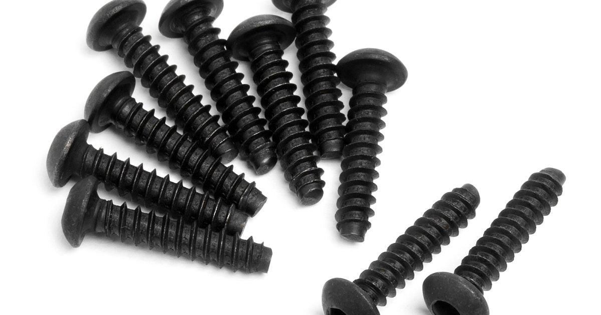 TP Button Head Screw M3x14mm (Hex Socket/10pcs) - Model HPI94361 - HPI Racing