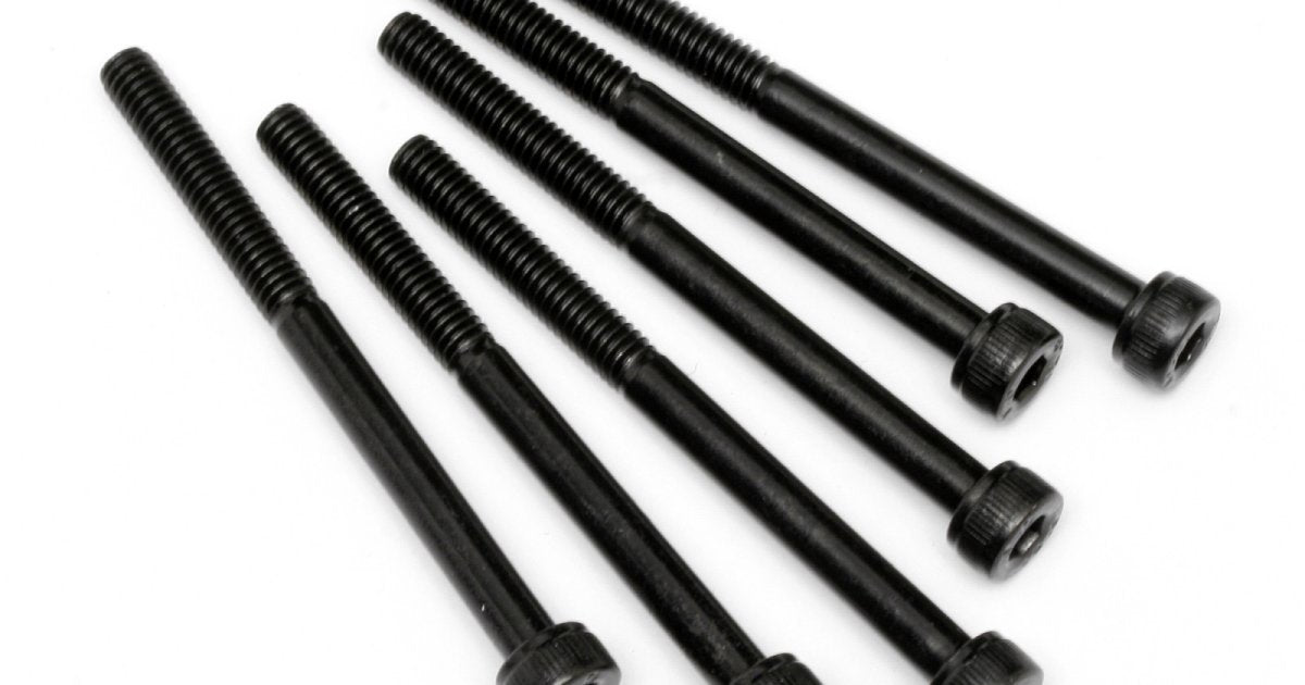 Cap Head Screw, M4X50mm, Hex Socket, (6pcs) - Model HPI94520 - HPI Racing