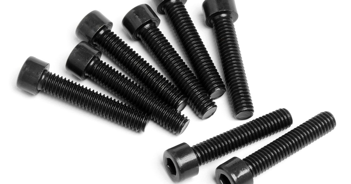 Cap Head Screw, M3.5X18mm, Hex Socket, (8pcs) - Model HPI94676 - HPI Racing