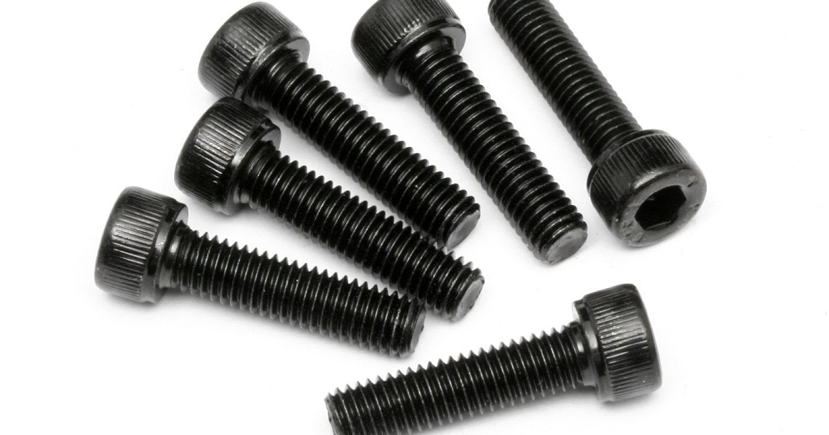 Cap Head Screw, M5X20mm, Hex Socket, (6pcs) - Model HPI94707 - HPI Racing