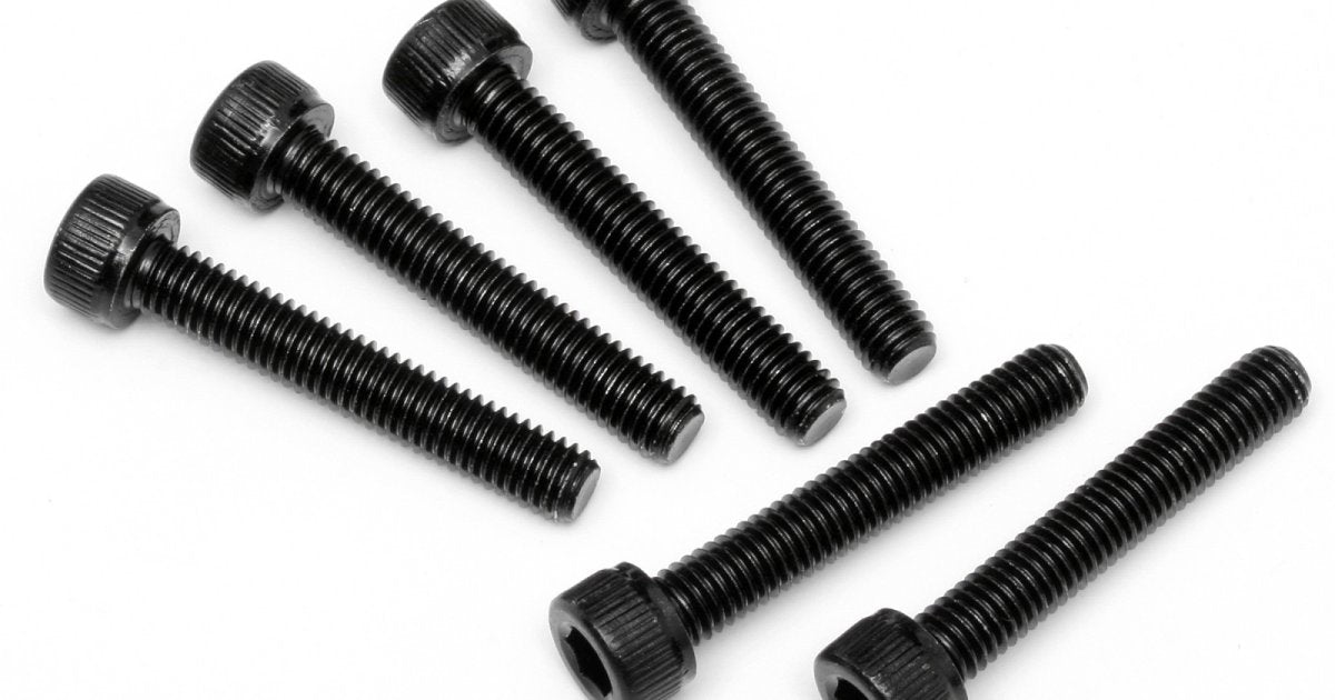 Cap Head Screw, M5X30mm, Hex Socket, (6pcs) - Model HPI94710 - HPI Racing