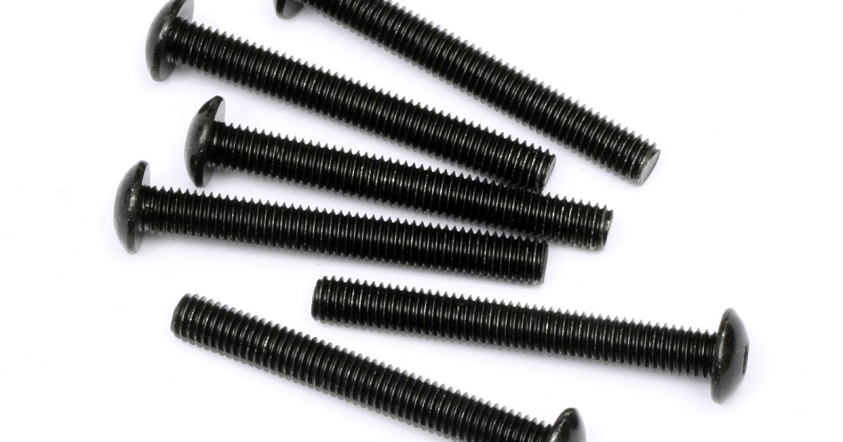 Button Head Screw, M5X40mm, Hex Socket, (6pcs) - Model HPI94762 - HPI Racing