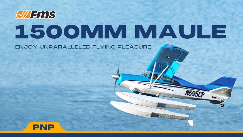 FMS 1500mm Maule with Floats RTF / PNP