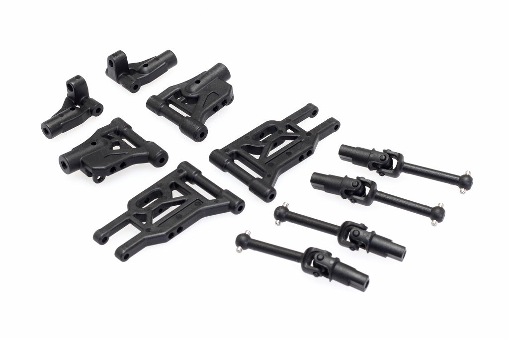 Control Arm Set & Universal Shafts, 1/16 Scale Original Parts