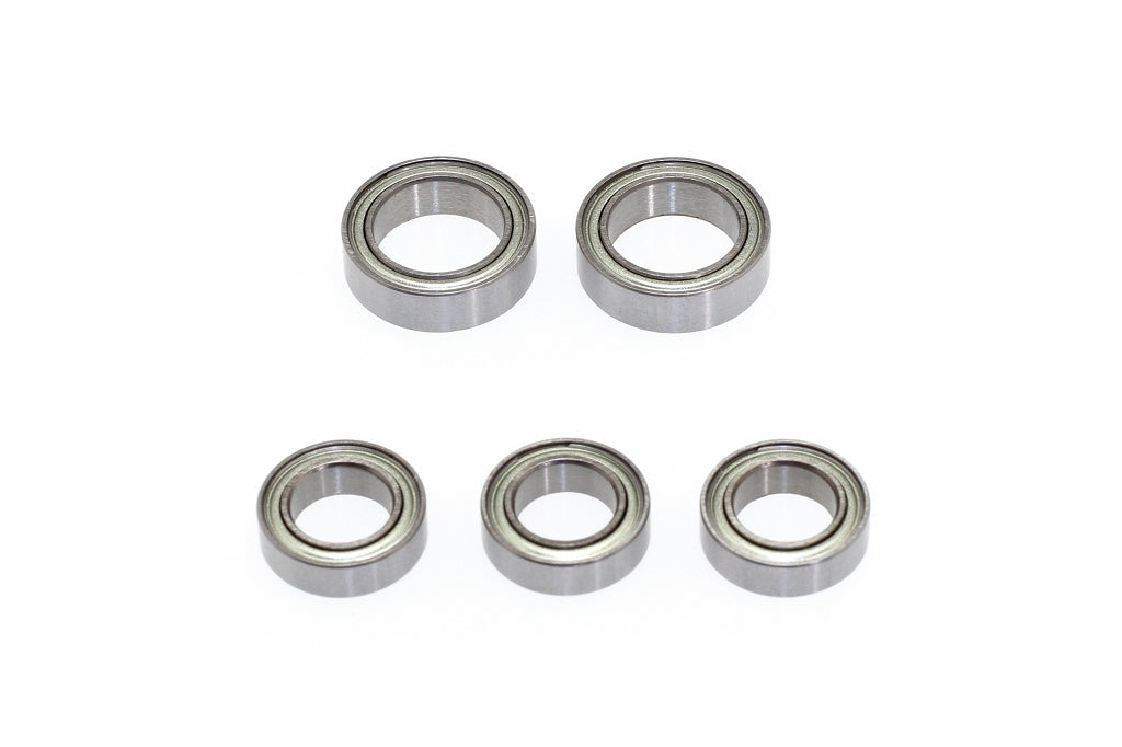 Ball Bearing (8x12x3.5mm 2pcs, 6x10x3mm 3pcs), 1/16 Scale Original Parts