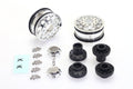 KG1 Forged KD006 Blitz Dually Wheel Chrome, 30mm Width, F or R, 2 Wheels, 2 F Hubs, 2 R Hubs, Decals