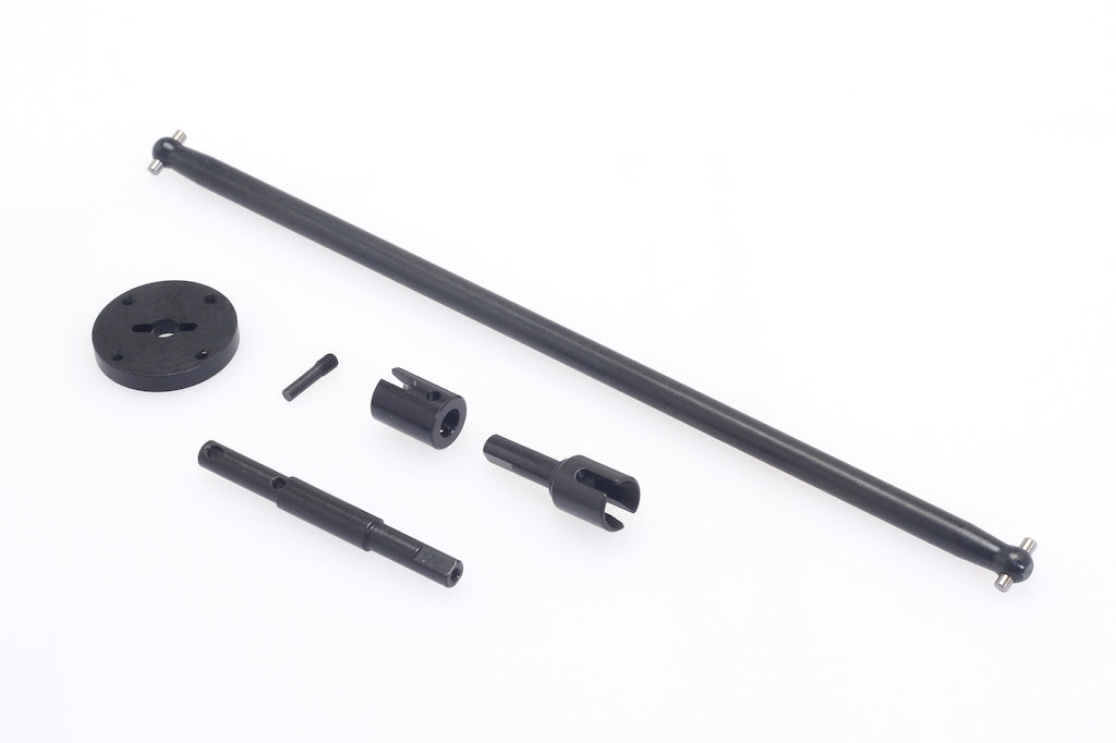 Center Drive Shaft Set (center F/R outdrive shaft, spacer, spur gear mount) for M-Sport Puma Rally