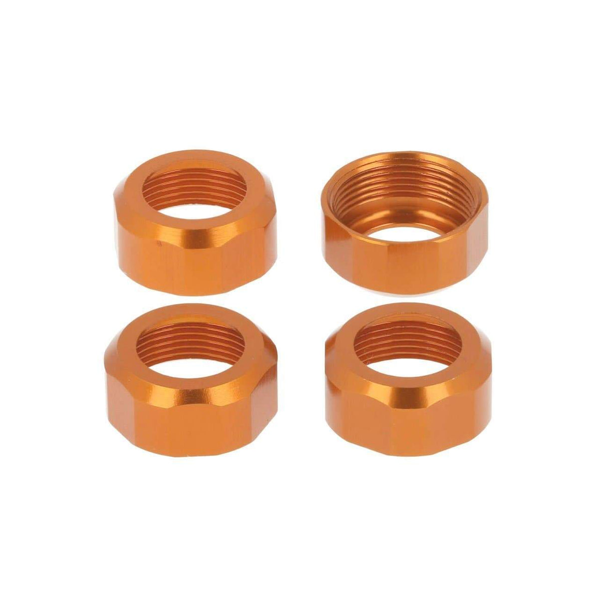 Shock Cap, Orange Anodized, for the Q & MT Series (4pcs)