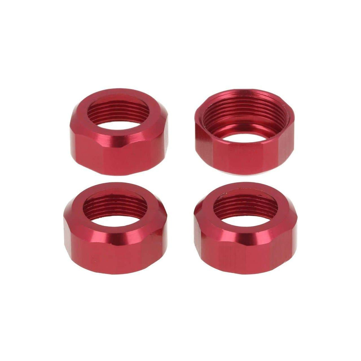 Shock Cap, Red Anodized, for the Q & MT Series (4pcs)