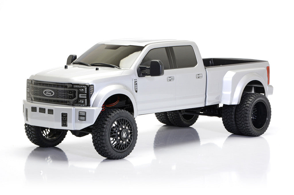 Ford F450 KG1 Edition 1/10 4WD RTR, Silver Mercury