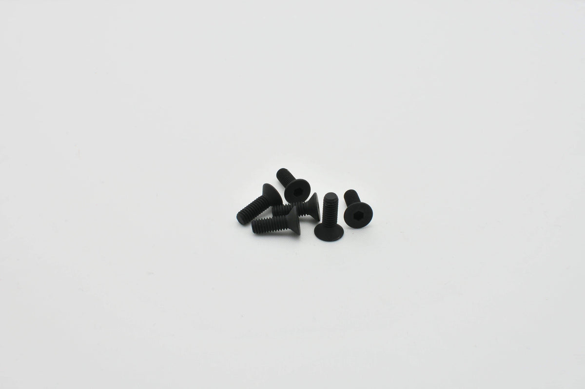 Flat Head Screws, M4x12mm (6pcs)