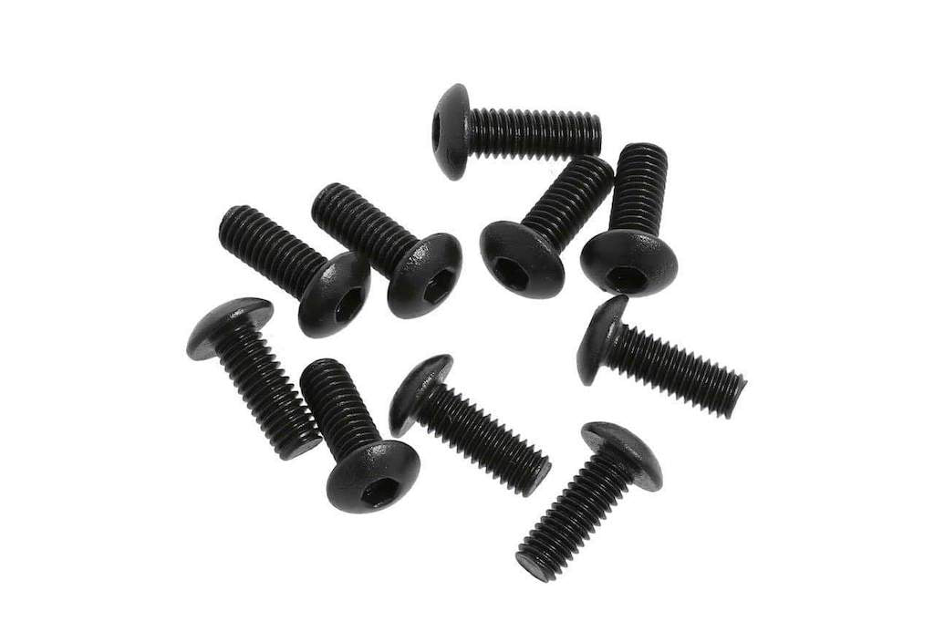M3x8mm Button Head Hex Socket Screw (10pcs)