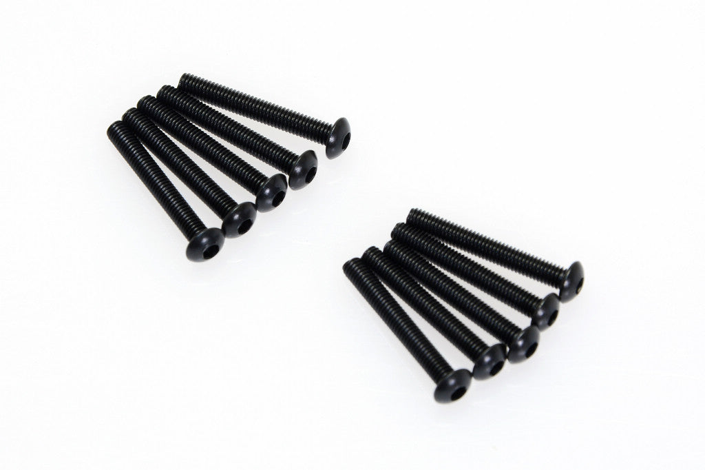 M3x22mm Button Head Hex Socket Screw (10pcs)