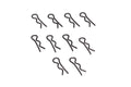 R4 Body Clips, Fits 1/16 Scale Original Parts