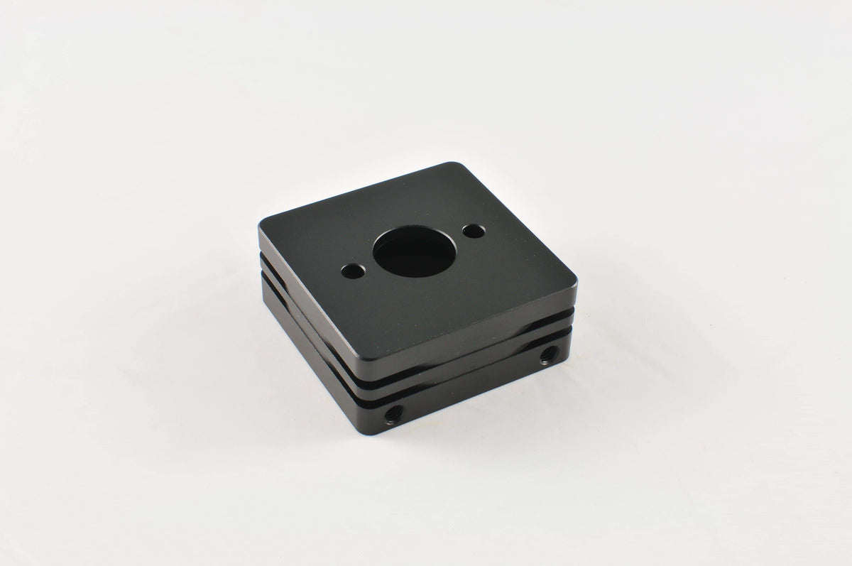 Cooling CNC Motor Mount (Matte Black), M4, Colossus XT