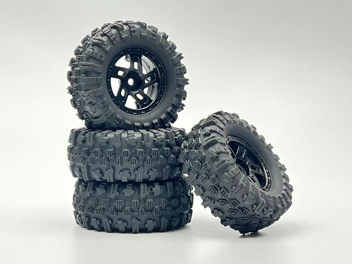 1.2inch Mudder Tire Set (60mm) Comp Compound