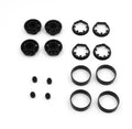 CR18P Truck 1.2inch Bead Lock Wheel Set (Black)
