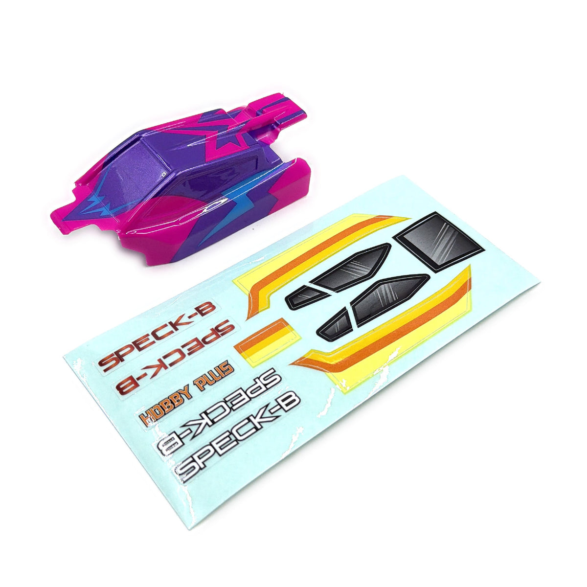 Lexan Body, Razor Magenta, Speck B