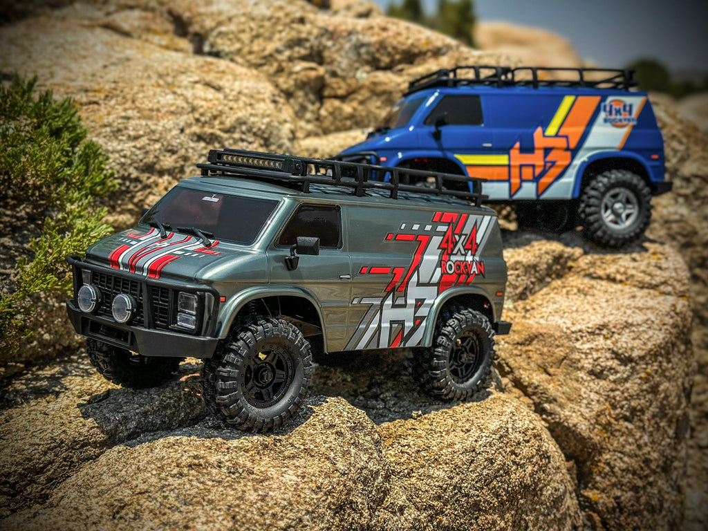CR18P EVO V2 Rock Van, Brushed, 4x4 RTR Trail Crawler, Choose Color